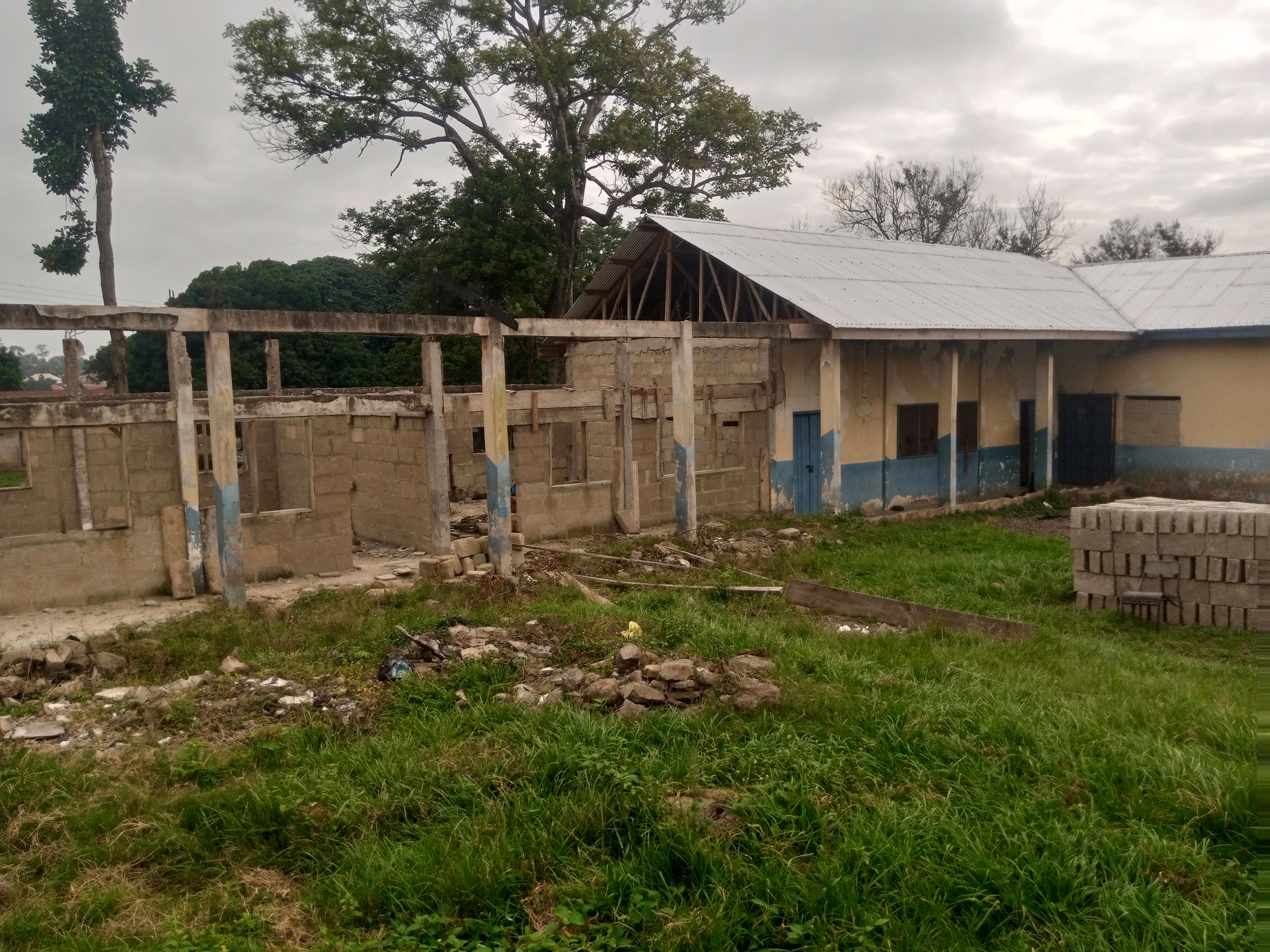 Refurbishment work on Home Economic Block